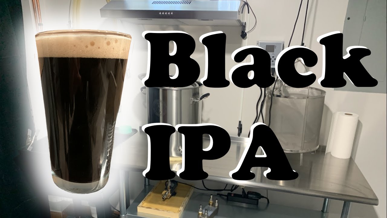 Brewing a Black IPA on Clawhammer BIAB Grain to Glass YouTube