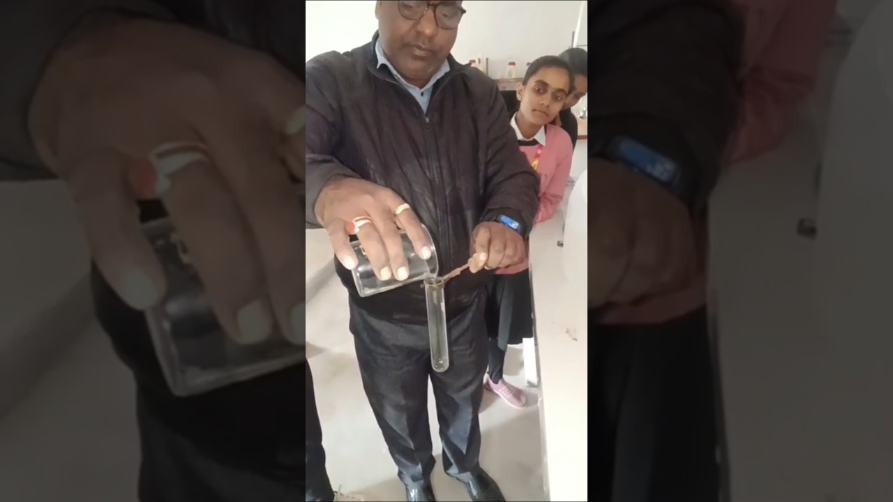 how to identify the unknown acid ,