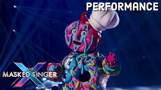 Donut sings “I Do (Cherish You)” by 98 Degrees | THE MASKED SINGER | SEASON 10