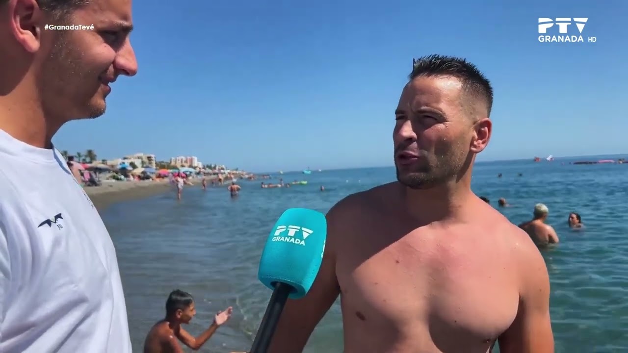 Samuel povedano, entrevista en la playa de salobreña 2025 ( PTV GRANADA )