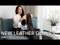 GLOVES HAUL My New LEATHER GLOVES Try On GLOVES HAUL My New LEATHER GLOVES Try On