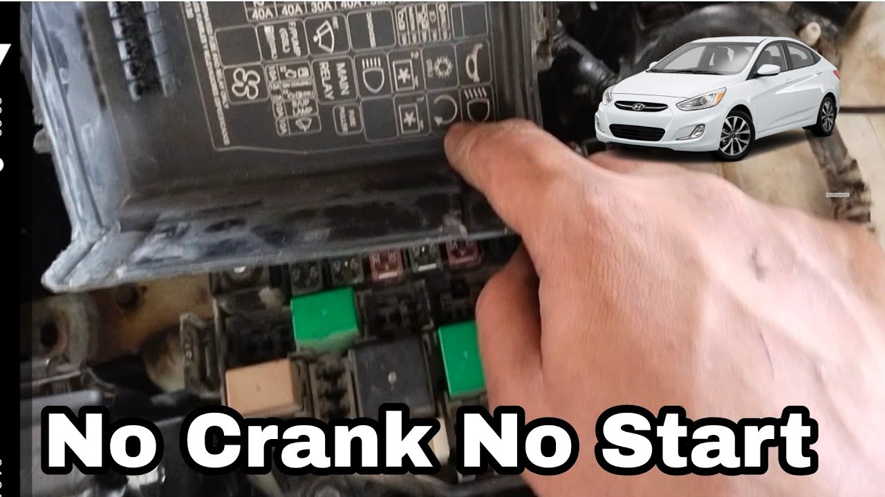 How To Diagnose No Crank No Start Problem,Hyundai Accent No Start,AutoElectricain Traning