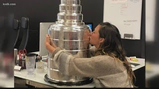 Woman behind Stanley Cup tracker Twitter account finally sees the Cup
