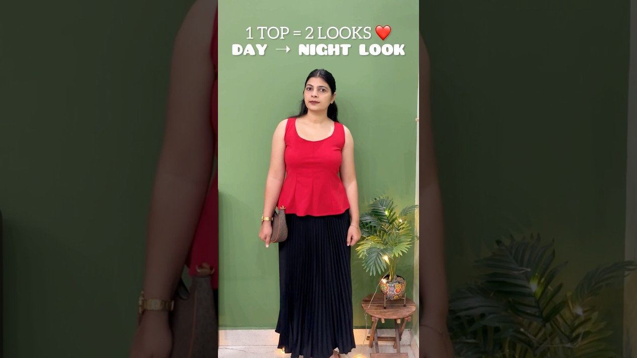 One Top Two Looks | Easy Styling Idea 💃 