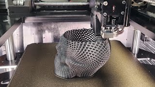 Pantheon HS3 Printing a Wireframe Skull