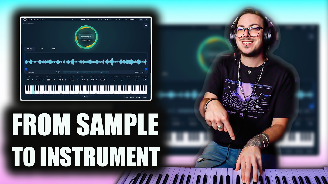 Создавайте собственные инструменты с помощью LANDR Sampler (проще, чем Kontakt)