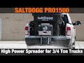 SaltDogg® PRO1500 Salt Spreader Product Overview - Available Now for 3/4 Ton+ Pickup Trucks