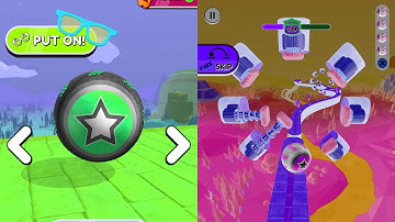 Going Balls Speedrun Challenge Vs Reverse Balls Speedrun Walkthrough Gameplay