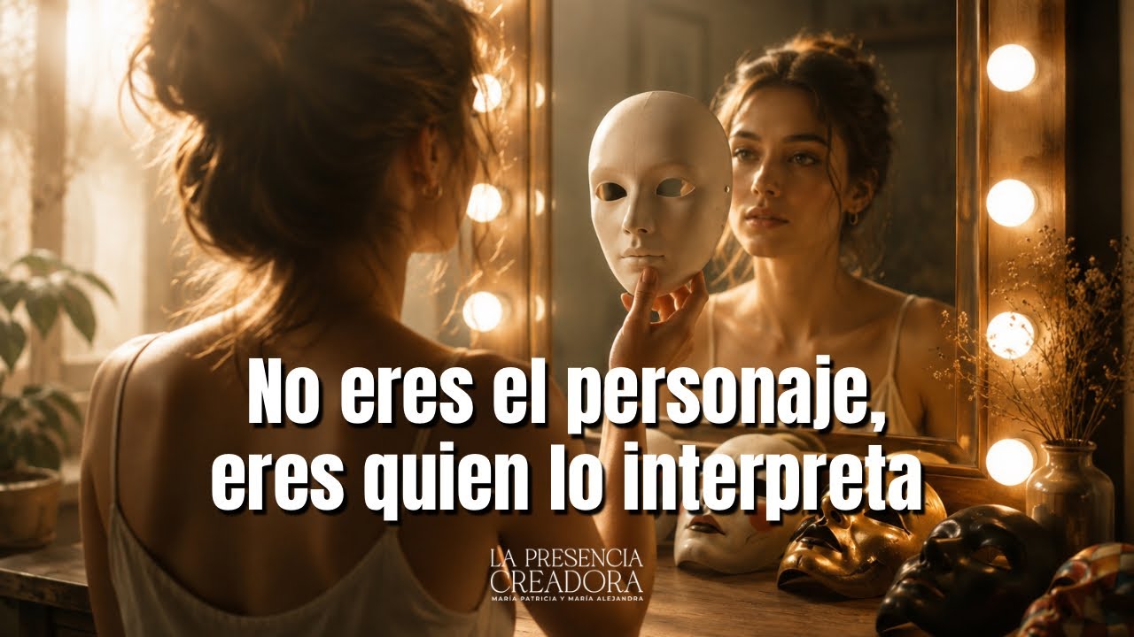 No eres el personaje, eres quien lo interpreta