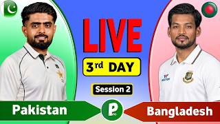 Pakistan vs Bangladesh 2nd Test Match Live  | PAK vs BAN Live Score &amp; Commentary