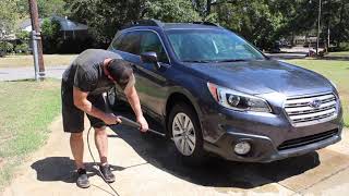 HOW TO CHANGE THE OIL AND CABIN FILTER SUBARU OUTBACK 2.5
