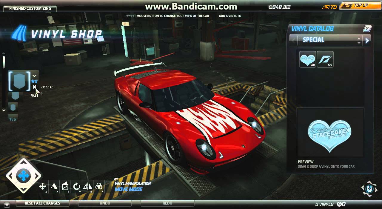 NFS World Burnout Crew Vinyl