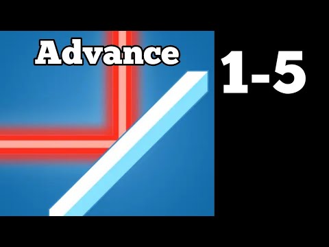 Laser Puzzle - Logic Game Advance Levels 1 2 3 4 5 3-Star Android Walkthrough