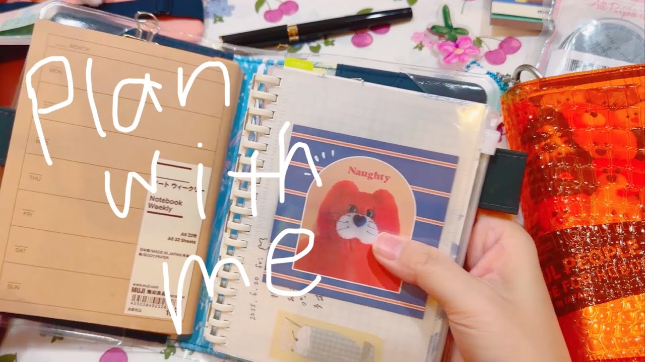 ほぼ日カバーにノート３冊入れても可愛い【声入り】