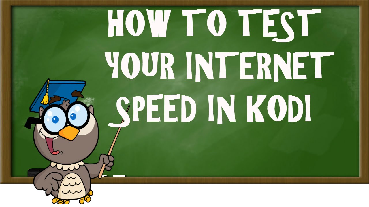 KODI LESSONS- HOW TO TEST YOUR INTERNET SPEED IN KODI (ARNU BOX ADD ON)