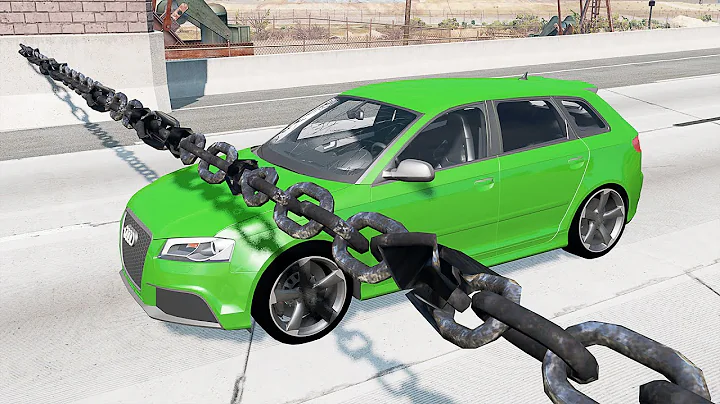 Mobil vs Chain #4 - BeamNG Drive