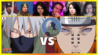 Kakashi VS Pain | Reaction Mashup [Naruto Shippuden 159] ナルト 疾風伝