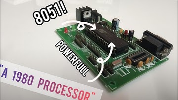 Look at this old 8051 development board.