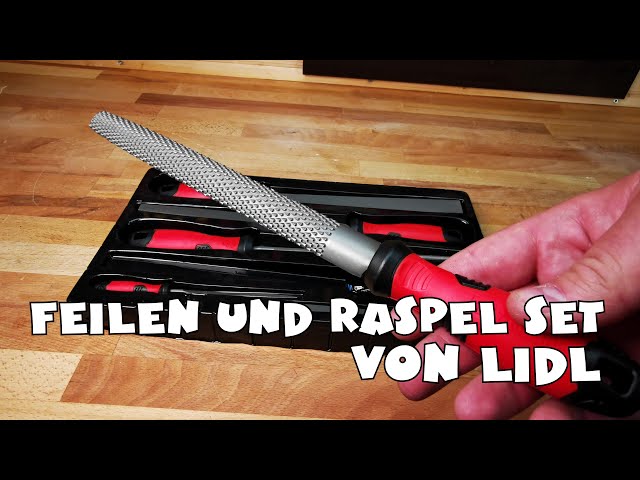 Erster Eindruck: Lidl - PARKSIDE® Feilen-Raspelset - YouTube