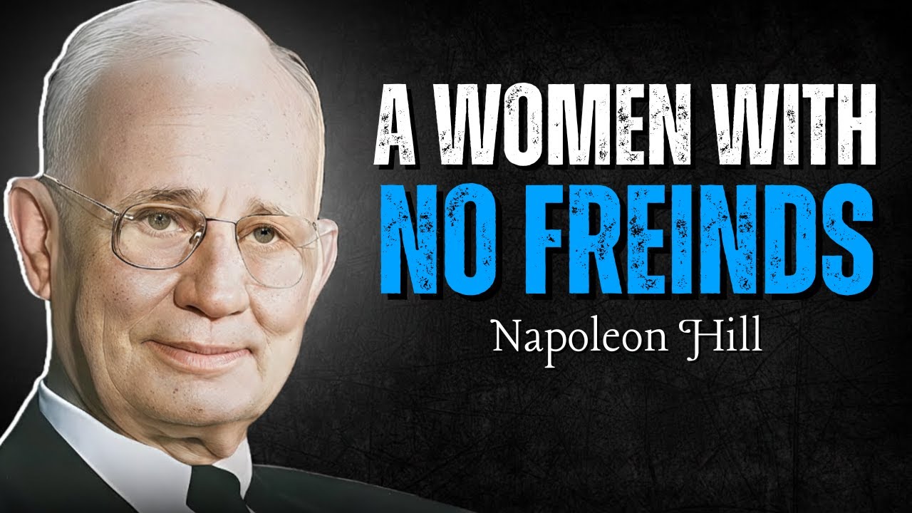 Napoleon Hill | A WOMAN WITH NO FREINDS | Best Motivational Speech
