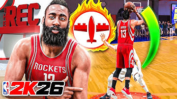 PRIME JAMES HARDEN BUILD is a WALKING BUCKET in the RANDOM REC on NBA 2K26