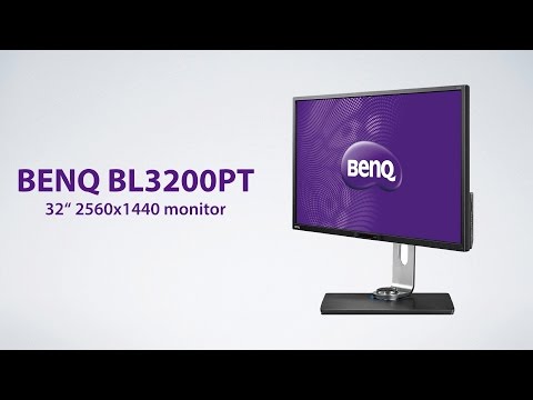 32" monitor series: #2 BenQ BL3200PT 2560x1440 in-depth review 1440p (1080p60)