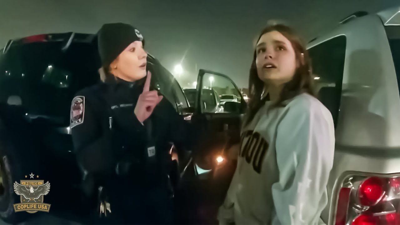 18-Year-Old Entitled Woman Makes Things Much Worse After DUI Arrest