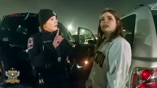 18-Year-Old Entitled Woman Makes Things Much Worse After DUI Arrest