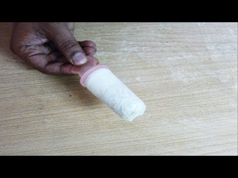 How To Make Milk Base Ice Cream With Flatten Rice