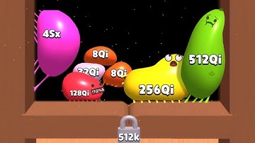 BLOB MERGE 3D (jelly 2048) 🆚 Number master (123) 2048 Gameplay part #11