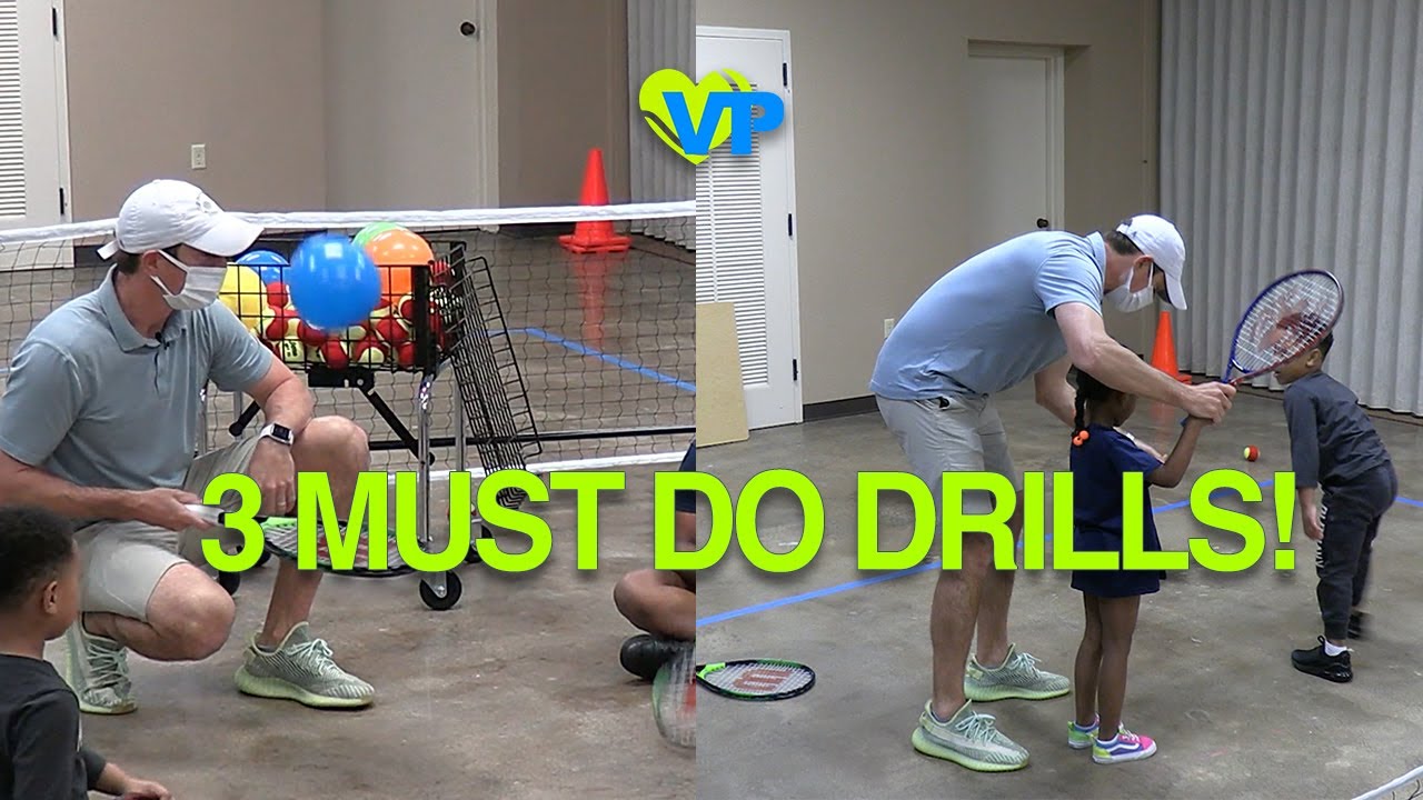 3 Tennis Drills To Start Your Child In Tennis / Ball Handling For
