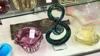 All Day Shopping For Vintage Glass in Oregon Antique Malls.