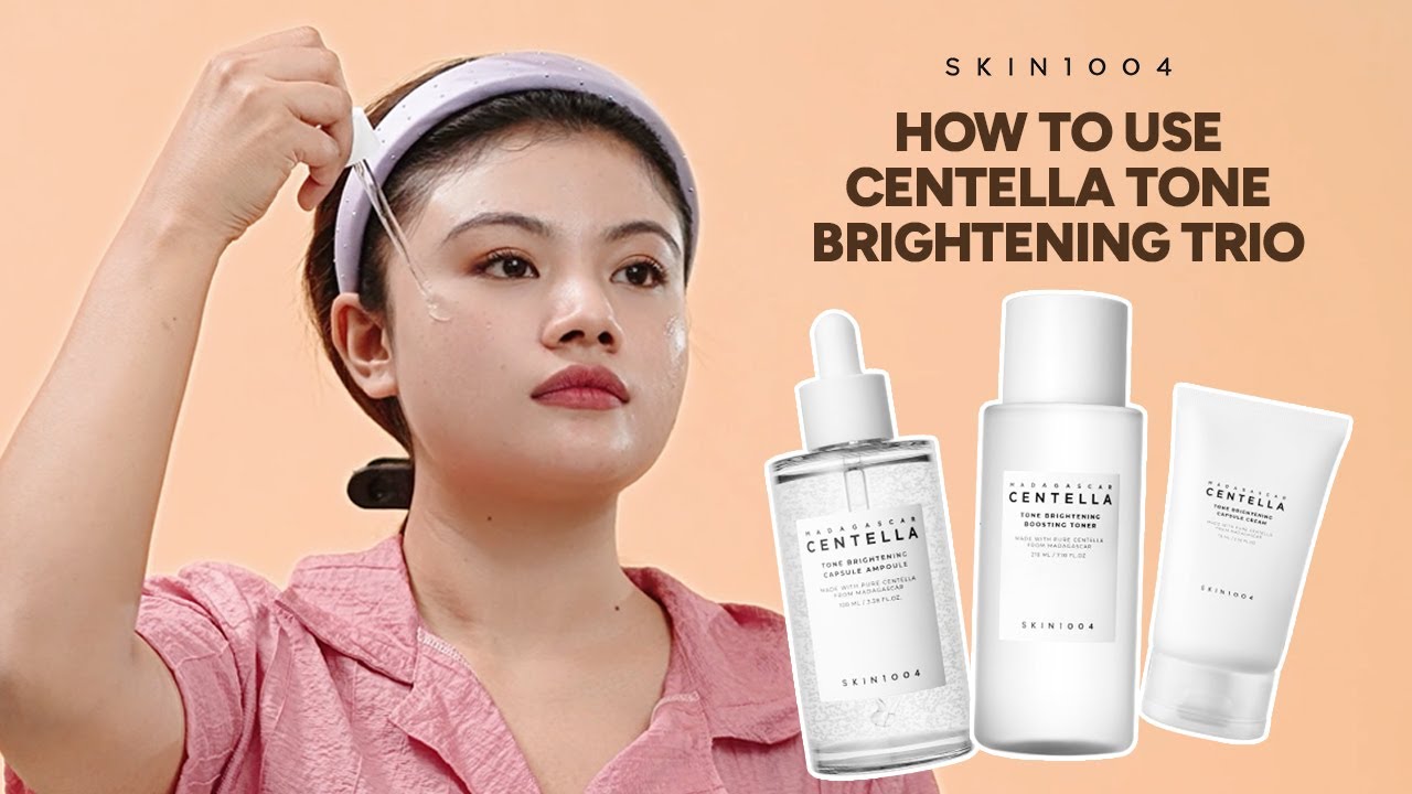 Как использовать Skin1004 Centella Tone Brightening Trio