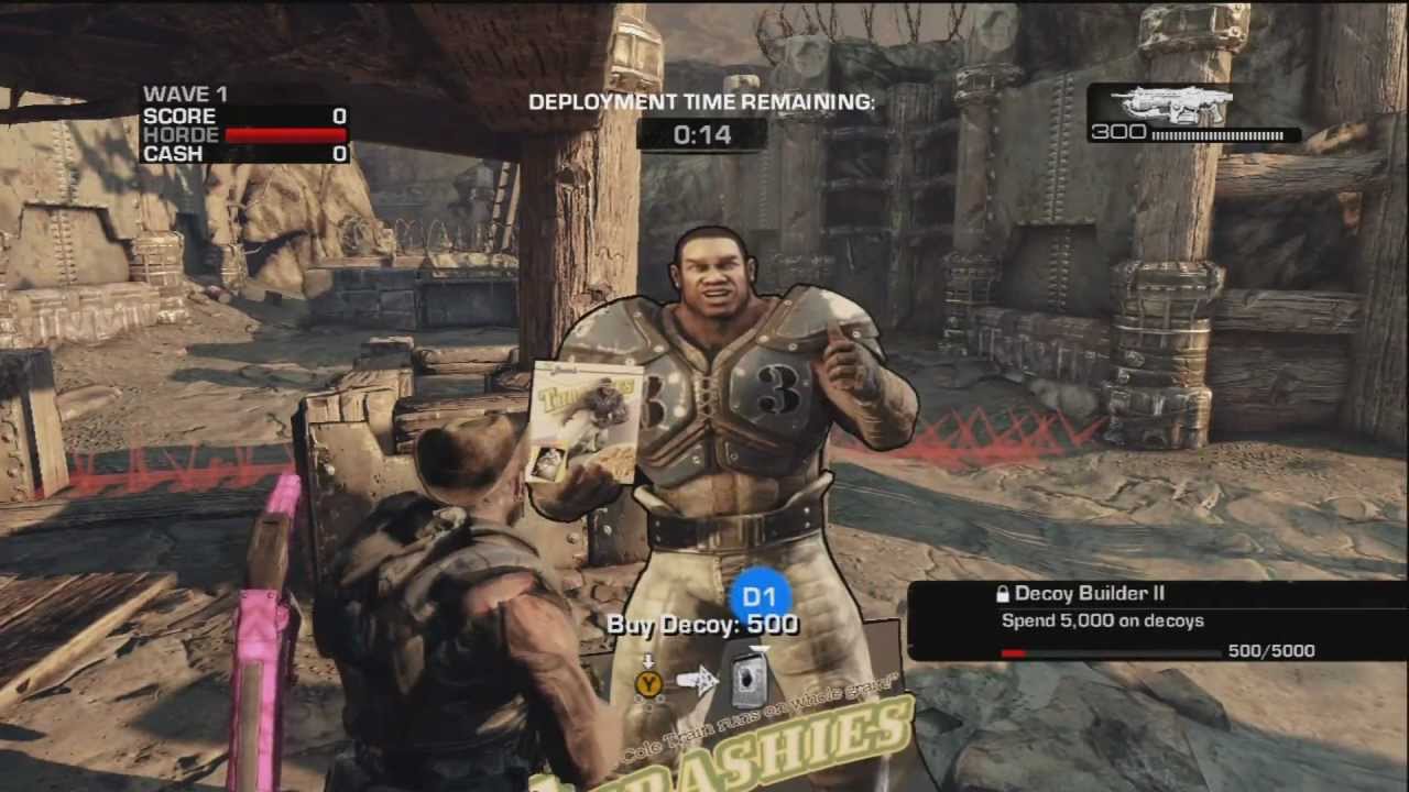 GoW3 Horde 2.0 Gameplay