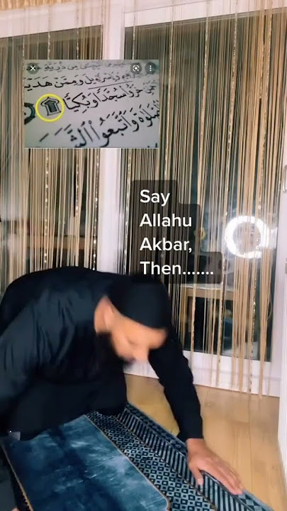 A quick demonstration of Sujud Tilawah.#islam #shorts #ramadan