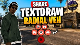 SHARE TEXTDRAW RADIAL VEHICLE [GTA SAMP]