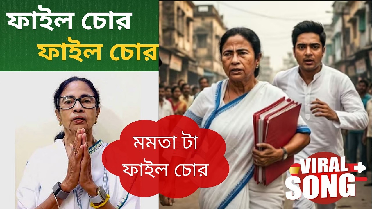 BJP New Dance Song 'ফাইল চোর ফাইল চোর মমতাটা ফাইল চোর' - File Chor File ...