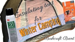 Insulating Tent For Winter Camping