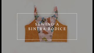 How to Sew the Sintra Dress Bodice / Little Lizard King