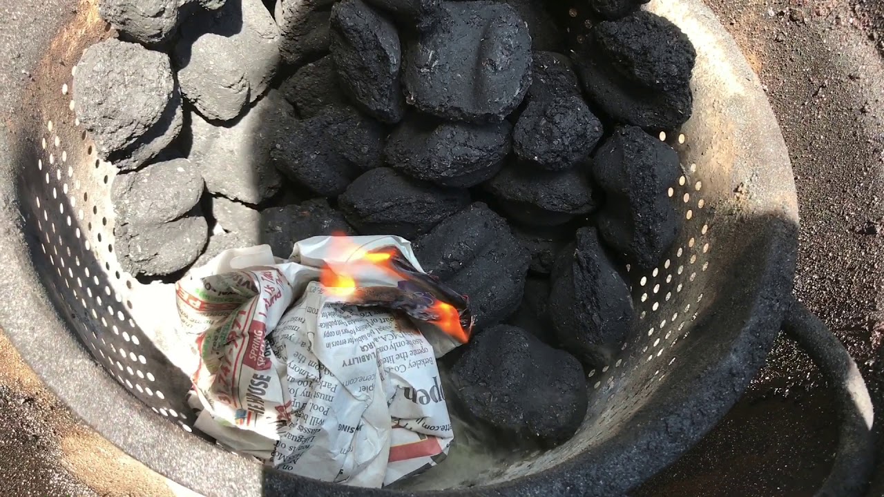 Lighting Charcoal YouTube