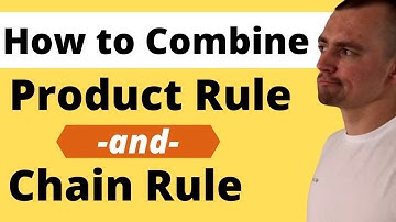 HOW TO COMBINE CHAIN RULE and PRODUCT RULE | Product Rule and Chain Rule Combined - Derivatives