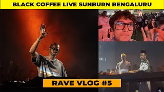 Black Coffee LIVE @ Sunburn Arena, Bengaluru | India Tour 2023 [Rave Vlog #5]