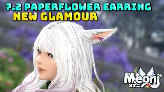 FFXIV: Paperflower Earrings - 7.2 Glam