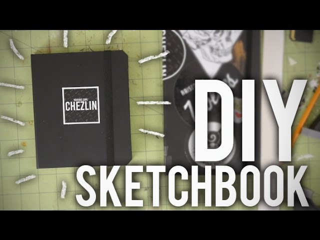 DIY Kraft Cover Sketchbook, 8x10.5