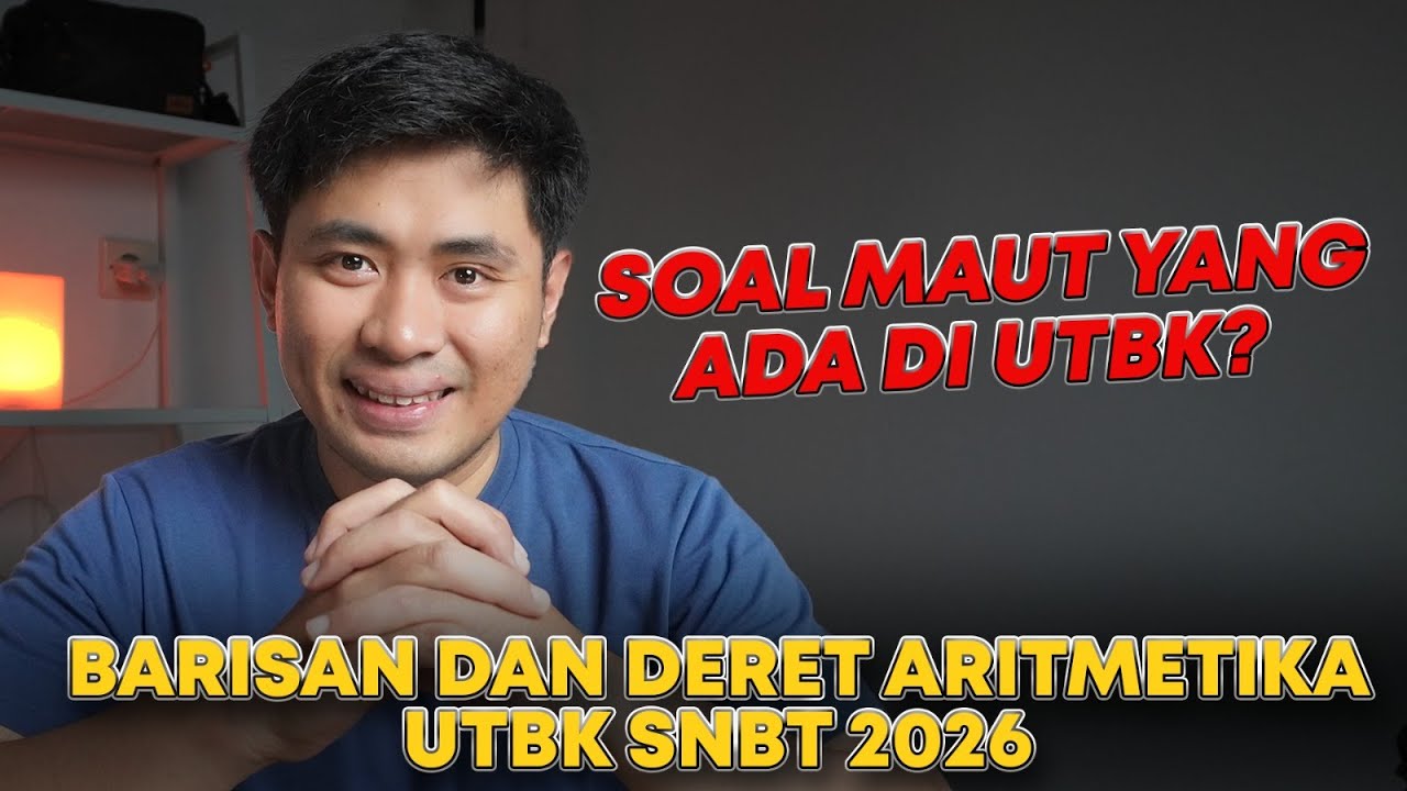 SOAL UTBK 2026 PENGETAHUAN KUANTITATIF BARISAN ARITMETIKA