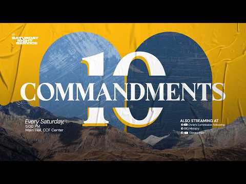 10 Commandments | Pastor Marty Ocaya