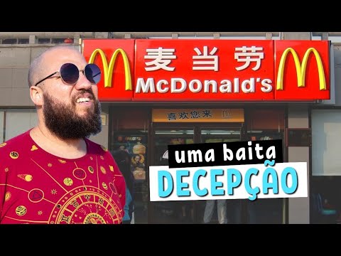 COMO É O MC DONALD'S NA CHINA?