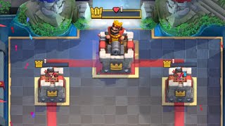 clash royale how to get tower to 1 hp