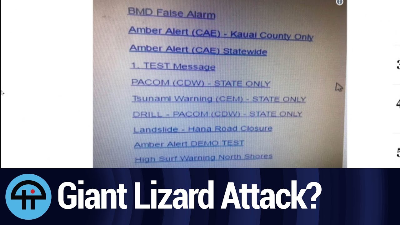 Emergency Alert in Hawaii YouTube