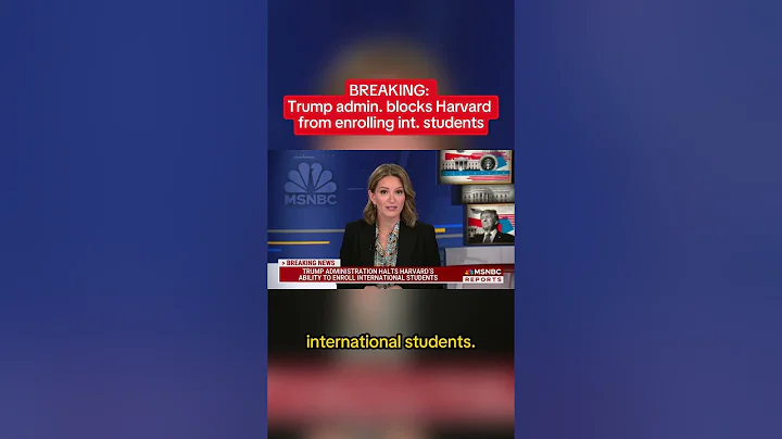 Trump admin. blocks Harvard from enrolling international students